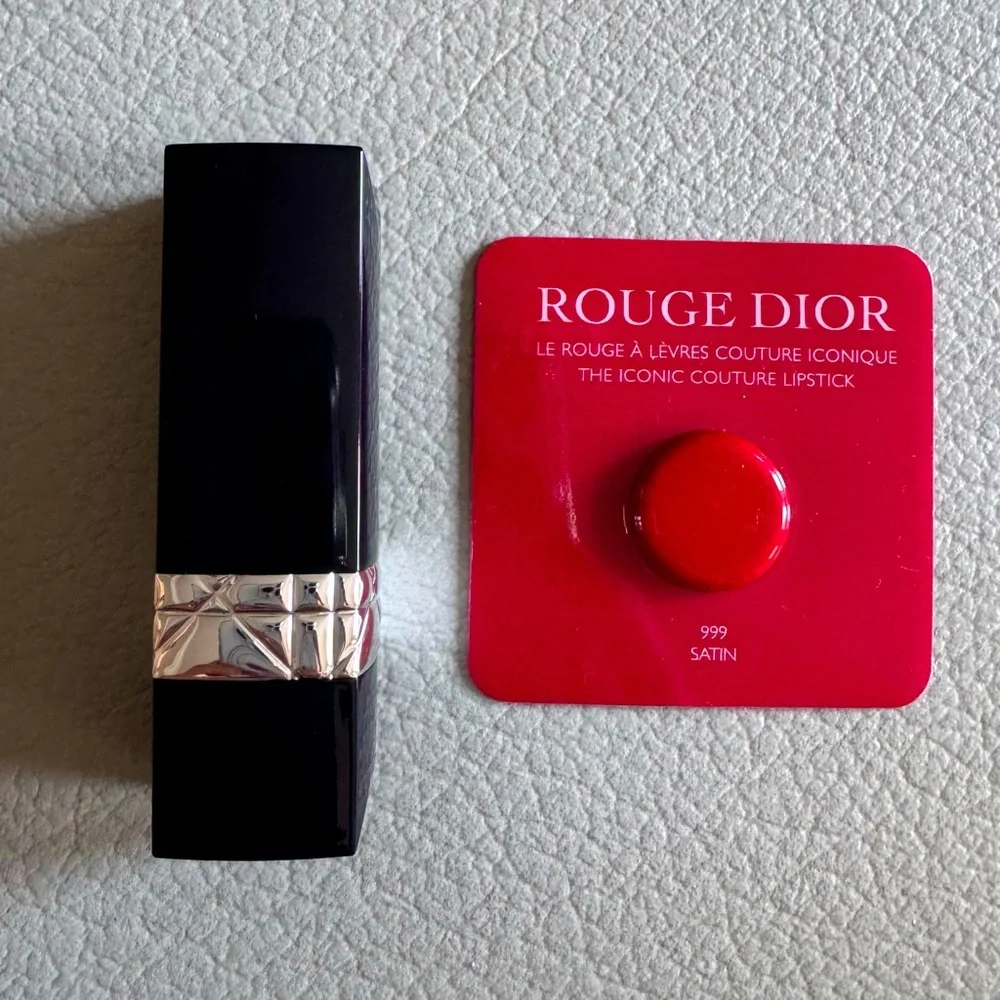 Dior Lipstick ROUGE | Color 999 Red | NEW | FREE BONUS